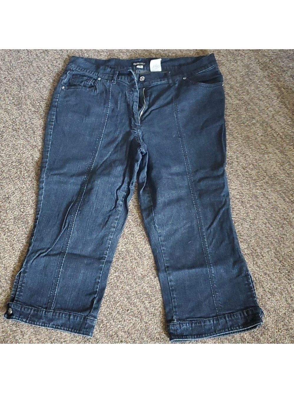Flash lights capris size 12